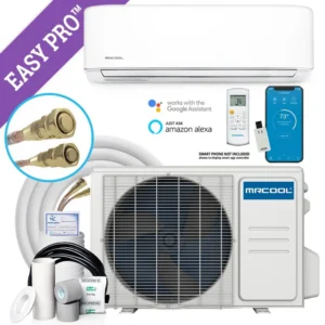 12k BTU 18 SEER Mr Cool Easy Pro Ductless Heat Pump Split System - DIY Mini Split